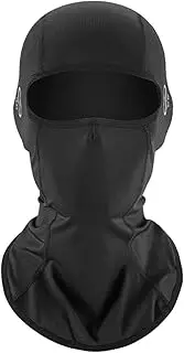 [Dickly] Premium Balaclava Face Mask for Sun Protection in Summer Outdoor Activities Black