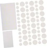 SHOWERORO 200pcs High Adhesive Double-Sided Acrylic Circle Stickers Sticky Adhesive Dots for DIY School Projects Home Decor Craft Work