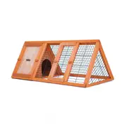 Paw Mate 118 X 50 45Cm Rabbit Hutch Chicken Coop Triangle Cage Run Small Animal Cages & Hutches
