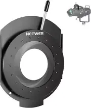 NEEWER Iris Spotlight Mount, LS-39 Snoot, Adjustable Aperture