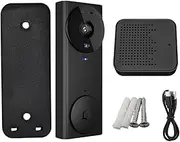 Home Smart Video Doorbell Wireless Wi-Fi HD Video Doorbell Security Phone Door Ring, Dual Way Intercom, Night Vision