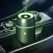 Earnest Living Essential Oil Diffusers Car Air Fresheners for Essential Oils Air Freshener Car Aromatherapy Diffuser 100ml Car Diffuser Timers Night Light Auto Off Function USB Portable Green Gift
