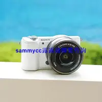 在飛比找露天拍賣優惠-Sony/索尼微單a5000l奶昔NEX5T5R二手微單相機