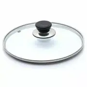 Frypan Pot Saucepan Frying Pan Cookware Splatter Guard Screen Glass Lid Cover