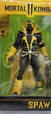 Mcfarlane Toys Mortal Kombat 11 Spawn Gold Label 1/12 Scale Action Figure