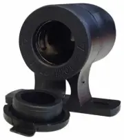 Car Accessories Power 12V DC Cigarette Lighter Surface Mount Socket with Cap