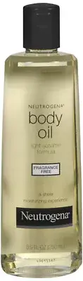 NEUTROGENA BODY OIL 8.5OZ FRAGRANCE FREE