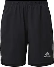[adidas] Own The Run Shorts Men's, Black, Size L 7"
