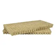 1" X 1"X1.5" ROCKWOOL CUBES 6 /10 / 40 /100 GRODAN FOR HYDROPONIC GROW SYSTEM