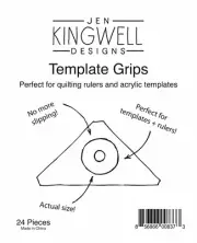 Template Grips - Jen Kingwell Designs - No More Slipping Rulers and Templates