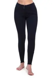 New Goode Rider Elite Womens Full Seat Black Breech