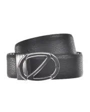 Zegna Belt DOUBLE FACE Leather ITALY Man Black BKIBM2994G NVT Sz.105 MAKE OFFER