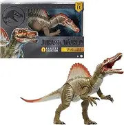 Mattel Jurassic World Hammond Collection JCH09 Jurassic Park 3 Spinosaurus Extra Large Carnival Dinosaur Toy Movable Tongue