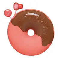 在飛比找誠品線上優惠-Donuts Earphone草莓甜甜圈耳機禮物組