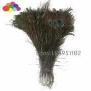 Natural 100pcs / lot of beautiful Peacock feathers 40-45cm DIY weddings reunions