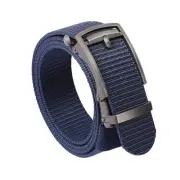 Nylon Ratchet Belts for Men, Golf Web Belt with Automatic Adjustable Buckle C...