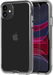 Tech21 Protective Apple iPhone 11 Ultra Thin Back Cover with BulletShield Protection - Pure Clear - Transparent