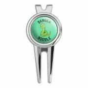 Danger Noodle Snake Funny Humor Golf Divot Repair Tool and Ball Marker