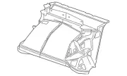 Genuine GM Radiator Air Front Lower Baffle 84714865