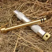 Piston Fire Starter Tube Flame Maker Air Compression Torch Camping Survival Tool