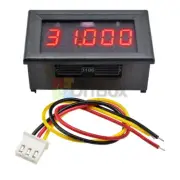 Red 0.36" 5-Digit DC 0-33.000V Digital LED Voltmeter Voltage Meter Car Panel