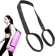 Sling Yoga Carrying Strap - Anti-Slip Sling Band, Multi-Purpose Mat Holder | Durabble Adjustable Strap with Strong Grip for Exercise Mats, Yoga Stretch Belt for Gym Travel Outdoor Fitness