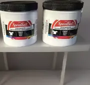Speedball Fabric Screen Printing Ink, Process White, 8oz Lot 2 Bundle New