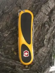 Victorinox Swiss Army Knife, EvoGrip 18 Yellow / Black 2.4913.C8US, New In Box