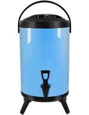 [SOGA] Stainless Steel Insulated Milk Tea Barrel 16L in Blue