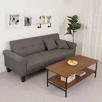 在飛比找momo購物網優惠-【Homelike】羅伊客廳二件組(茶几+沙發床)