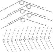 NOLITOY 20pcs Shape Replacement Springs for Stainless Steel Pruning Shears Tool Installation Garden Shear Springs for Fruit Branch Trimmers Flexible Safe Design