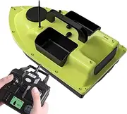 GPS RC Bait Boat, Fishing Bait Boat with Handbag and 2 Spare Propeller, 500m Remote Control, 3 Storage, 16 Fishing Places, Automatic Return, 2KG Loading, Fishing Nest Boats(5200mAh)
