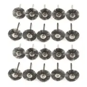 Practical Rotary Stainless Steel Wire Brush Set for Deburring (64 characters)