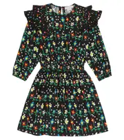 [Stella McCartney Kids] Stella McCartney Kids Ruffled floral dress Y 4 multicoloured