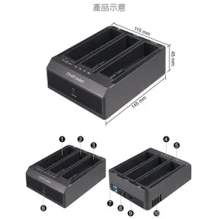 【MR3C】含稅 伽利略 2535B-U3I2S 3插槽 USB3.0 2.5吋/3.5吋 雙SATA+IDE 硬碟座