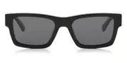 Prada PR 25ZS Polarized 1AB08G Men's Sunglasses Black Size 53
