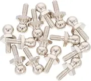 Luxshiny Car Steering Parts 14pc Set of Steel Ball Head Ends Front Tie Rods for Racing Automotive Components