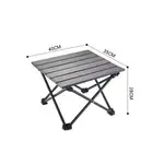 Outdoor Camping Folding Table Ultra Light Foldable Egg Roll Camp Table Portable
