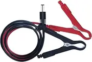 DC5521 Battery Clamps Extension Cord - 12v Battery Alligator Clips Car Charger Power Supply Cord DC Connector Male Barrel Plug to Bat Clamp-on Charger Cable for Auto Accessories(1.9FT) (6.6Ft)