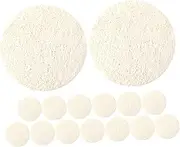 Mikinona Multi-use Face Body Scrubber 15 Pack Exfoliating Pads Mask Gentle Facial
