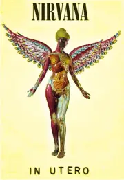NIRVANA - IN UTERO - REFRIGERATOR PHOTO MAGNET - COBAIN GROHL