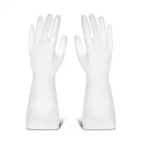在飛比找momo購物網優惠-【小麥購物】家務手套(洗碗手套 手套 PVC手套 小清潔手套