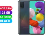 Samsung Galaxy A51 (128GB, Black) - Refurbished - As New