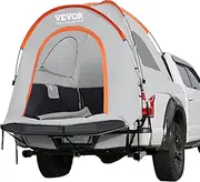 [VEVOR] Truck Bed Tent, 5.5'-6' Pickup Truck Tent with Rain Layer and Carry Bag, Waterproof PU2000mm Double Layer Truck Tent for Camping, Accommodate 2-3 Person, for Camping Traveling Outdoor Activities