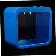 HOLIDYOYO Mini Fish Tank with LED Light Detachable Fish Case for Small Fish Compact Desktop Aquarium for Goldfish Guppies DIY Design for Home Decoration