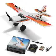 VolantexRC Trainstar 500mm Brushless RC Plane 2S/3S Power RTF - Green/Orange