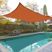 JUNELILY Sun Shade Sail for UV Ray Protection - Rectangle (Multi-Color & -Size)