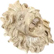 Kisangel Wall Mount Fountain Nozzle Waterfall Decor Waterfall Fountain Waterfall Decorative Fountain Spray Nozzle Gold Water Feature Thread Kit Natural Resin Outdoor House Office
