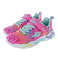 在飛比找momo購物網優惠-【SKECHERS】女童系列 燈鞋 WAVY BEAMS(3