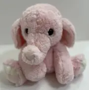 Aurora World Lil Benny Phant Pink Plush 9” Elephant Lovey Toy New with Tags